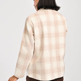 CHECKERED SHORT COAT