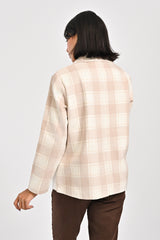 CHECKERED SHORT COAT