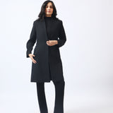 PANELLED LONG COAT