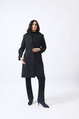 PANELLED LONG COAT