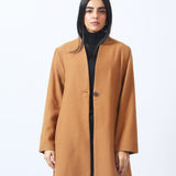 PANELLED LONG COAT