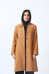 PANELLED LONG COAT