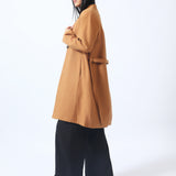 PANELLED LONG COAT