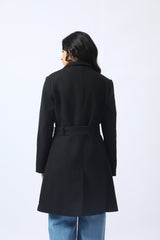 COAT WITH COLLAR DETAIL