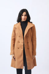 COAT WITH COLLAR DETAIL