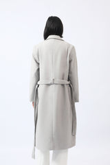 LONG COAT WITH POCKET DETAIL