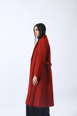 LONG COAT WITH POCKET DETAIL