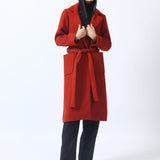 LONG COAT WITH POCKET DETAIL