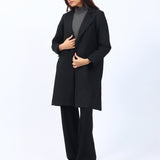 COAT WITH SIDE SLITS