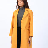 COAT WITH SIDE SLITS