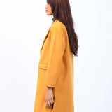 COAT WITH SIDE SLITS