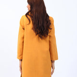 COAT WITH SIDE SLITS