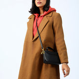 LONG COAT WITH PANEL DETAIL