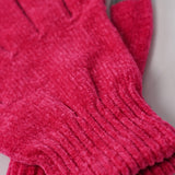 CONTRAST TIP KNITTED GLOVES