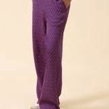 PATTERNED JACQUARD TROUSER