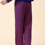 PATTERNED JACQUARD TROUSER