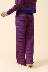 PATTERNED JACQUARD TROUSER