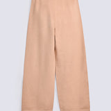 CASHMERE HAND-FEEL KNIT TROUSERS