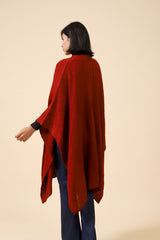 TEXTURED CAPE SHAWL