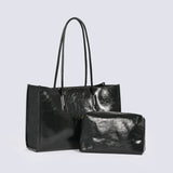 PATENT TOTE BAG