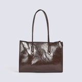 PATENT TOTE BAG