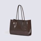 PATENT TOTE BAG