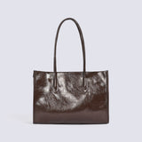PATENT TOTE BAG