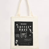 COFFEE RAVE TOTE BAG