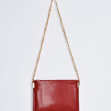 HAND BAG WITH DETACHABLE CHAIN