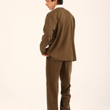 BAGGY FIT RUGBY FULL SLEEVE POLO