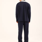 BAGGY FIT RUGBY FULL SLEEVE POLO