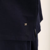 BAGGY FIT RUGBY FULL SLEEVE POLO