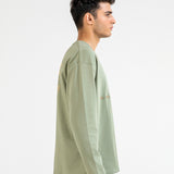BAGGY FIT FULL SLEEVE GRAPHIC TEE
