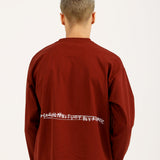 BOXY FIT FULL SLEEVE GRAPHIC TEE