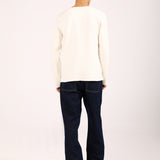 FULL SLEEVE TEXTURED TEE