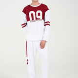 BAGGY FIT FULL SLEEVE GRAPHIC TEE