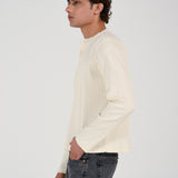 TEXTURED FULL SLEEVE HENLEY