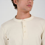 TEXTURED FULL SLEEVE HENLEY