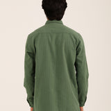 BUTTON DOWN DOBBY SHIRT