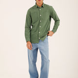 BUTTON DOWN DOBBY SHIRT