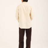 BUTTON DOWN SEERSUCKER SHIRT