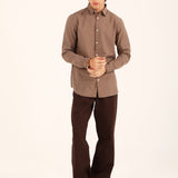 BUTTON DOWN SEERSUCKER SHIRT