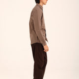 BUTTON DOWN SEERSUCKER SHIRT