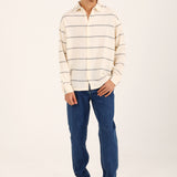 BAGGY FIT TEXTURED DOBBY SHIRT