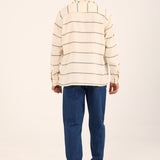 BAGGY FIT TEXTURED DOBBY SHIRT