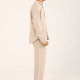 BAGGY FIT TEXTURED DOBBY SHIRT