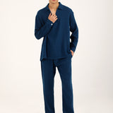 BAGGY FIT TEXTURED DOBBY SHIRT