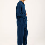 BAGGY FIT TEXTURED DOBBY SHIRT