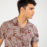 RESORT COLLAR JACQUARD POLO