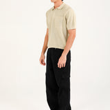 RELAXED FIT KNITTED POLO
